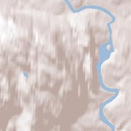 Hvittingfoss Terrain Map
