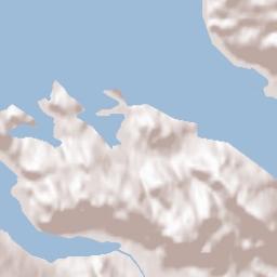 Jakolof Bay Alaska Terrain Map