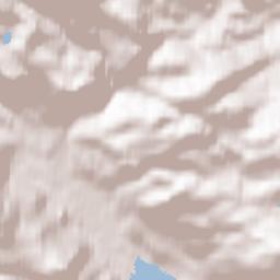 Kviteseid Terrain Map