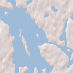 Djurö Terrain Map