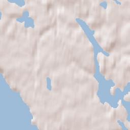 Långvik Terrain Map