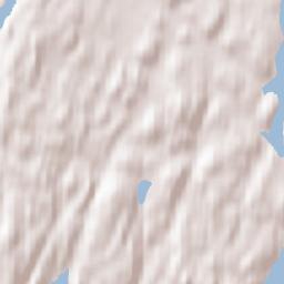 Årøysund Terrain Map