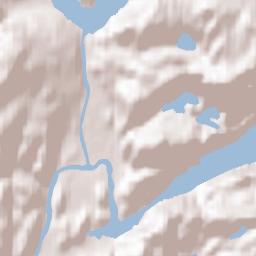 Bjerkreim Terrain Map