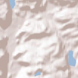 Hægebostad Terrain Map