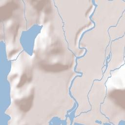 Mendenhall Valley Alaska Terrain Map