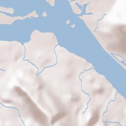 Vanderbilt Hill Alaska Terrain Map