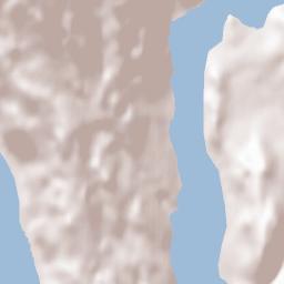 Hawk Inlet Alaska Terrain Map