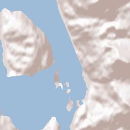 Port O'Brien Alaska Terrain Map