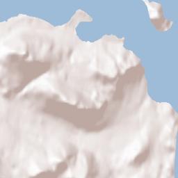Uyak Alaska Terrain Map