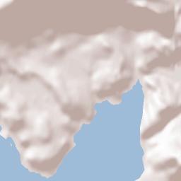 Hobart Bay Alaska Terrain Map