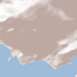 Hood Bay Alaska Terrain Map