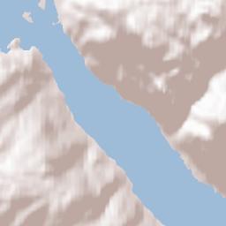 A87 United Kingdom Terrain Map