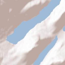 A86, Highland, UK Terrain Map