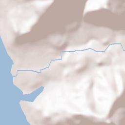 Petersburg Borough Terrain Map