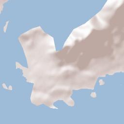Rowan Bay Alaska Terrain Map