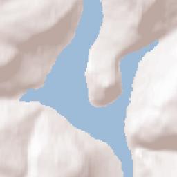 Shestakovo Terrain Map