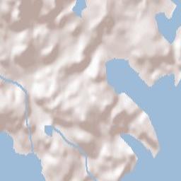 Thorne Bay Alaska Terrain Map