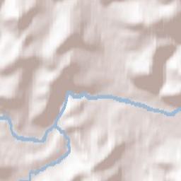 Peebles Terrain Map