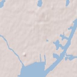 Copenhagen, Denmark Terrain Map