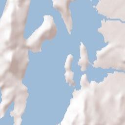 Klawock Alaska Terrain Map