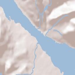 Shoreline Drive Alaska Terrain Map