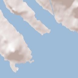 Saxman Alaska Terrain Map