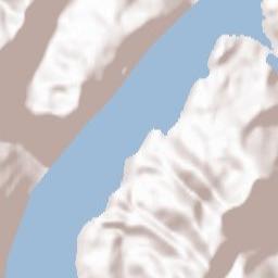 Dora Bay Alaska Terrain Map