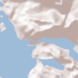 Metlakatla Alaska Terrain Map
