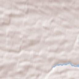 Pennine Way, Northumberland National Park Terrain Map