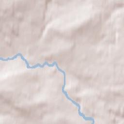 Elm Crescent, County Durham, UK Terrain Map