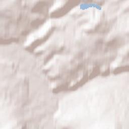 Trëkhgornyy Terrain Map