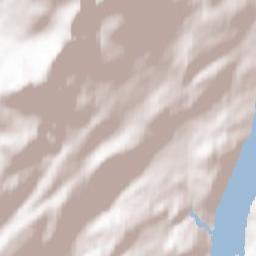 A593, Lake District National Park, Coniston Terrain Map