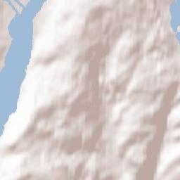 Hawkshead, at Moor Top (S-bound, Unmarked), Lake District Nat Terrain Map