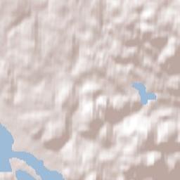 Burns Lake Terrain Map