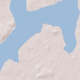 Powiat kamieński Terrain Map