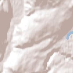 Grande Cache Terrain Map