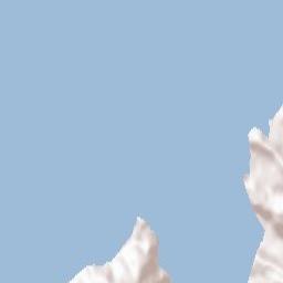 Biorka Alaska Terrain Map