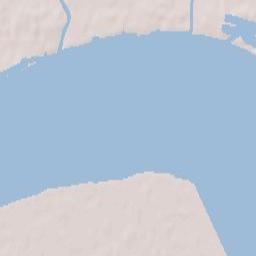Kingston upon Hull, uk Terrain Map