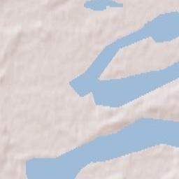 Powiat piski Terrain Map