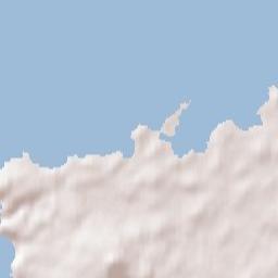 A5025, Amlwch, Isle Of Anglesey LL68, UK Terrain Map