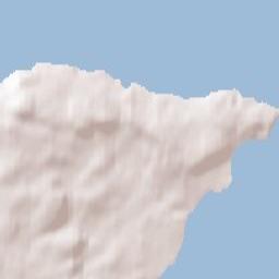 Llangoed Terrain Map