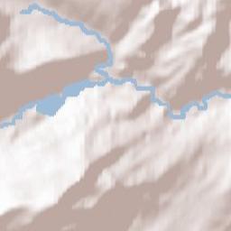 A4086, Snowdonia National Park, Betws-y-Coed Terrain Map