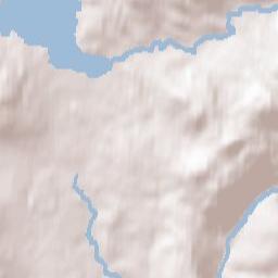 Trawsfynydd Terrain Map
