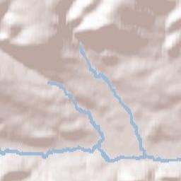 Market Street, Llanrhaeadr-ym-Mochnant Terrain Map