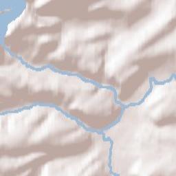 1-2 Great Oak Street, Llanidloes, Powys Terrain Map