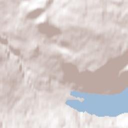 Williams Lake Terrain Map