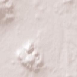 Beckford Road, Evesham, Gloucestershire Terrain Map