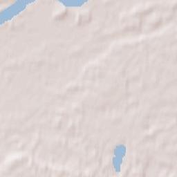 Powiat krośnieński Terrain Map