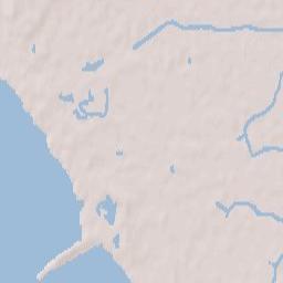 Rockanje Terrain Map