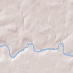 Burford Road, Witney, Oxfordshire OX29 Terrain Map